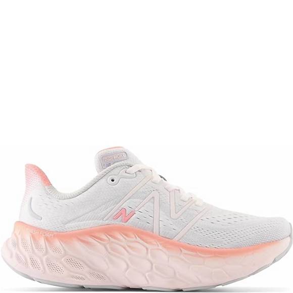 NEW NEW BALANCE women's new balance fresh foam x more v4 running shoes ( b width - Picture 2 of 7